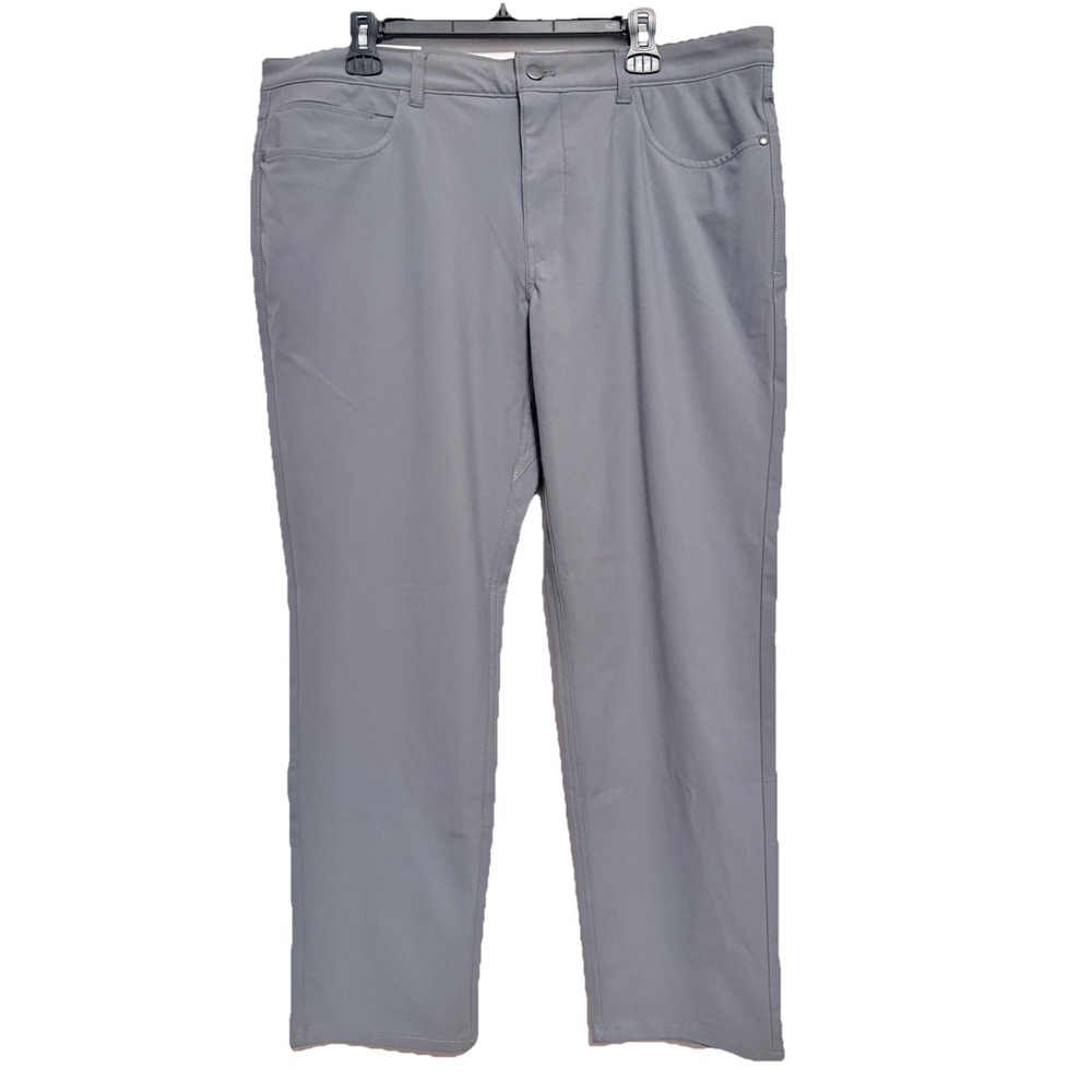 Men's NWT Members Mark Benton Slim Fit Performance Pant 38x30